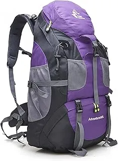 Bseash 50L Mochila de senderismo ligera y resistente al agua, mochila de deporte al aire libre, bolsa de viaje para escalar, acampar, viajar