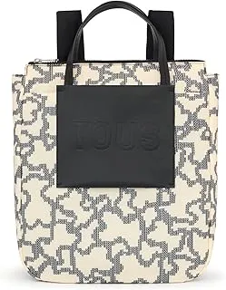 TOUS Mochila Beige, Para Mujer, Medidas: 35 x 32 x 11,5 cm, Colección Kaos Pix Soft