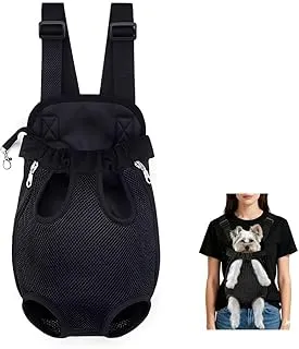 Mochila para Mascotas,Mochila Transportin Perro Gato Ajustable,Pet Travel Backpack,Bolsa de Viaje Gato Perro Transpirable,Bolsa de Transporte para Mascotas para Camping, Paseos, Excursiones