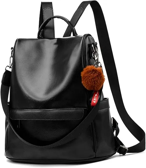 Anti-robo Mujer Mochila de Cuero de pu mochila de Bolsa de mano Mochilas Casual Bolsa de viaje Messenger Bag Backpack