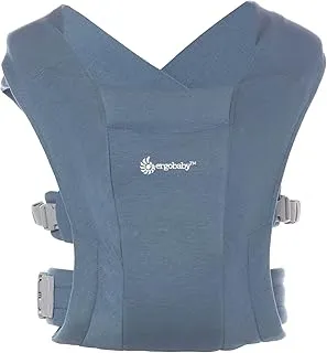 Ergobaby Embrace Mochila Portabebe Ergonomica Recién Nacidos, Extra Suave y Ultraligero (Oxford Blue) Neonato