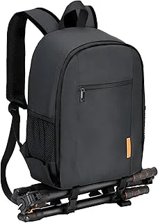TARION Camera Backpack Bag DSLR - Professional Camera Bag with Waterproof Raincover Laptop Compartment Tripod Holder 3 Colors