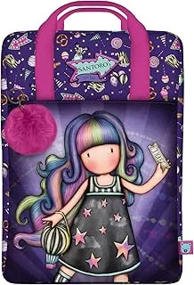 SANTORO 1131GJ02 Bolso Mochila Gorjuss Fairground Up and Away 25X36X10Cm, Multicolor, Talla única (1131GJ02)