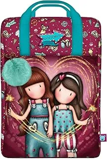 SANTORO Bolso Mochila Gorjuss Fairground Fireworks 25X36X10Cm Unisex niños, Multicolor, Estándar