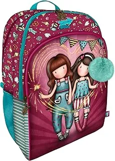 SANTORO SANTORO-Mochila Gorjuss Fairground Fireworks 34,5X43,5X22Cm, Multicolor (1130GJ03)