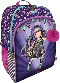 SANTORO 1130gj04 Mochila Gorjuss Fairground Up and Away 34,5X43,5X22Cm, Multicolor, Talla única (1130GJ04)