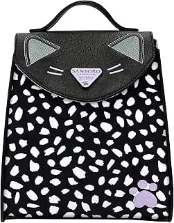 SANTORO Safta Articulo, Mini Mochila Solapa Gorjuss Smitten Kitten Unisex niños, Multicolor, M