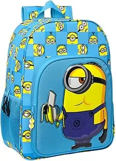 Safta Mochila SAFTA Escolar Niños de Minions Minionstatic, 330x140x420 mm