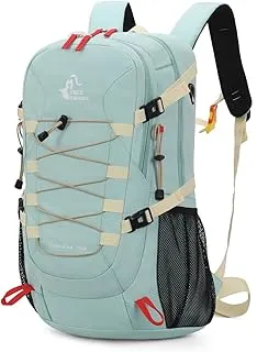 Bseash Mochila de senderismo impermeable ligera de 40L con cubierta de lluvia, mochila de viaje para deportes al aire libre para acampar, escalada, esquí, ciclismo