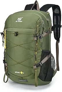 SKYSPER 30L Mochila Plegable Ultraligera Mochilas de Senderismo Mochila de Viaje Mochilas de Marcha Pequeña Mochila con Bolsillo Húmedo para Hombre Mujer Viaje Trekking Deporte al aire libre