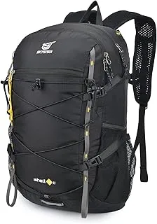 SKYSPER 30L Mochila Plegable Ultraligera Mochilas de Senderismo Mochila de Viaje Mochilas de Marcha Pequeña Mochila con Bolsillo Húmedo para Hombre Mujer Viaje Trekking Deporte al aire libre