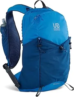 Ultimate Direction Blazek Mochila ligera, volumen ajustable, cordones de compresión, bolsillos con correa para el hombro