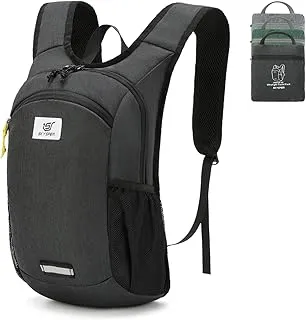 SKYSPER Ultraligera Mochila Plegable 10L, Mochila de Viaje Mochilas de Senderismo Mochilas de Marcha Pequeña para Hombre Mujer Al Aire Libre Excursiones Cortas Senderismo Caminar