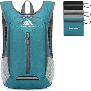 flintronic 16L Mochila Plegable Ultraligera, Mochila de Viaje, Mochilas de Senderismo, Mochilas de Marcha Pequeña, Impermeable, para Hombre Mujer, para Senderismo Caminar Acampar, Verde