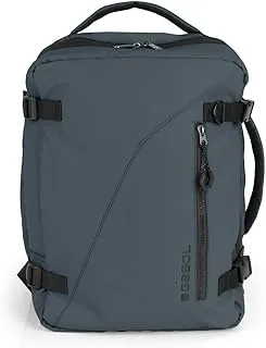 Gabol Mochila de Viaje Underseat Canada con Capacidad 24/28,8L - Equipaje Ligero de 1kg y Medidas 30x40x20/24 cm - Material Poliéster Resinado + Textil - Diseño Español - Verde