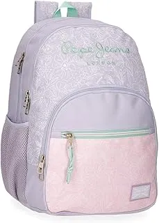 Pepe Jeans Renata Mochila escolar mochila infantil fabricada en Poliéster, Tirantes anchos y ajustables que se adaptan, bolsillo frontal. De Joumma Bags