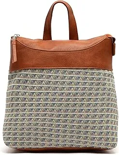 MISAKO Kusi mochila con estampado jacquard ED. Mujer - Kusi Multicolor 38x29x12cm