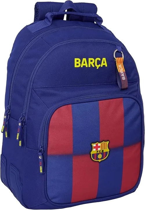 Safta F.C. BARCELONA 1ª EQUIPACIÓN 25/26 - Mochila Escolar Infantil, Ideal para Niños de Diferentes Edades, Cómoda y Versátil, Calidad y Resistencia, 32x15x42 cm