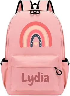 Generisch Mochila infantil personalizada, mochila individual para niños con nombre y diseño, mochila impermeable para guardería/escuela primaria/adolescentes, mochila para niñas y niños S/M/L