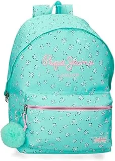 Pepe Jeans Nora Mochila, Azul, 31x44x17,5 cms