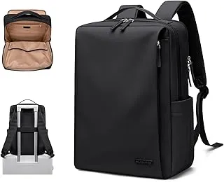 GOLF SUPAGS Mochila Mujer Hombre de Piel Sintética, Elegante Mochila Ordenador Portatil de 15.6 Pulgadas, Mochila Viaje Multifuncional Resistente al agua, para Universidad, Trabajo, Viajes