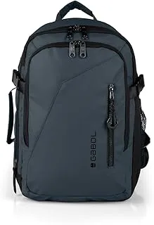 Gabol Mochila de Viaje Underseat Canada con Capacidad 20/23L - Equipaje Ligero de 0,62kg y Medidas 25x40x20/23 cm - Material Piel Sintética + Textil - Diseño Español - Verde