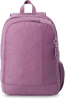 TOTTO Mochila para Ordenador Portátil 15.4 Pulgadas, Modelo Kanto, Amplia Capacidad, Bolsillos Laterales para Botella, Espaldar Acolchado, Pasador para Sistema de Ruedas, Color Grape Nectar