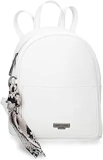 Pepe Jeans Margaret Mochila casual, bolso fabricada en poliéster. Tirantes anchos y ajustables que se adaptan, bolsillo frontal. De Joumma Bags